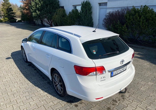 Toyota Avensis cena 35900 przebieg: 181000, rok produkcji 2012 z Łask małe 277